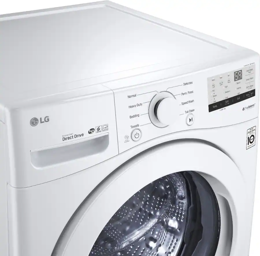 LG WM3400CW 4.5 cu. ft. Front Load Washer — image 3